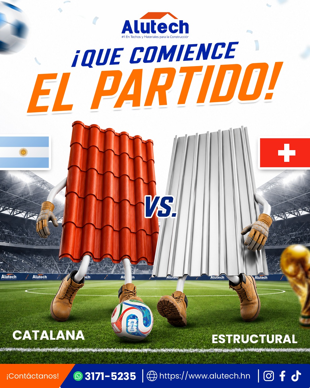 🏆 ¡Pónganse la camiseta porque el Mundial ya está aquí! ⚽️✨