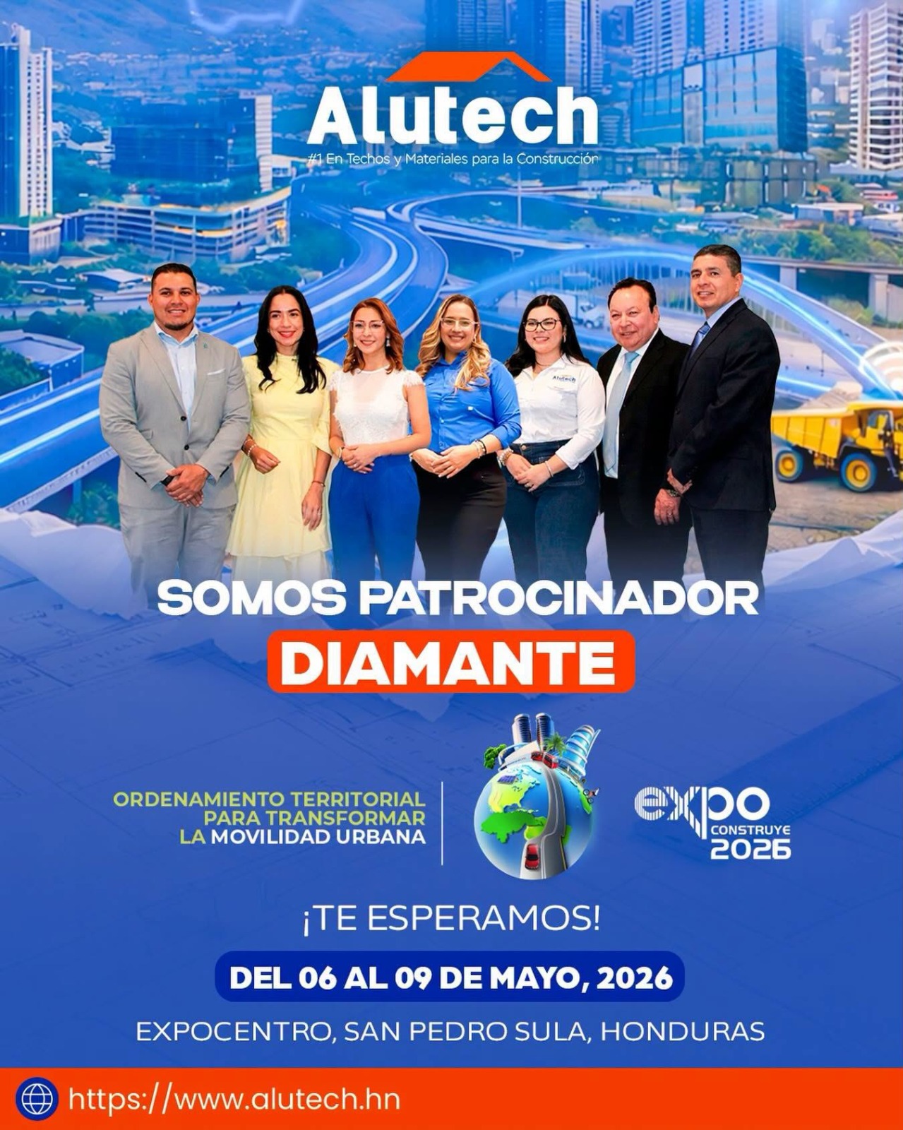 🤝 Alutech se consolida como Patrocinador Diamante en Expo Construye 2026 💎